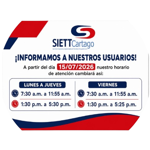 Horario de atencion